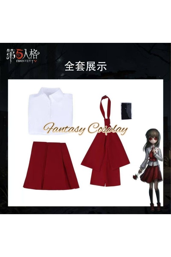 Identity V Journalist Alice DeRoss Ib Crossover Uniform Cosplay Costume